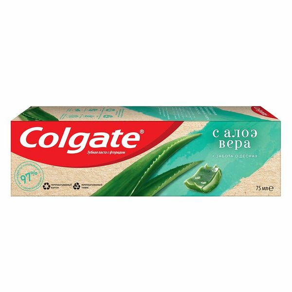 Зубная паста Colgate С алоэ вера забота о деснах