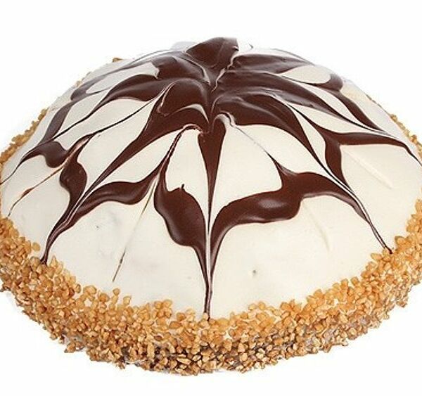 Торт Фили-Бейкер Санчо бисквитный с шоколадно-сметанным кремом и орехами, 1 кг