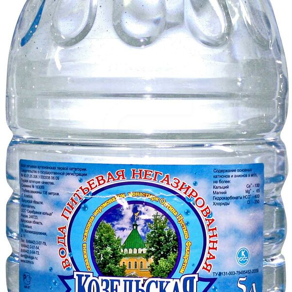 Вода Козельская питьевая негазированная