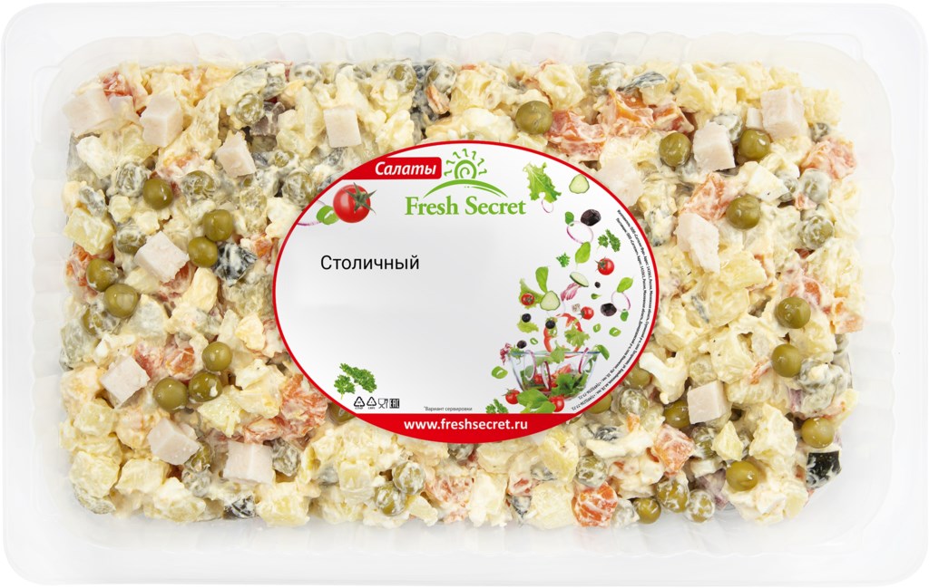 

Салат Fresh Secret Столичный, вес