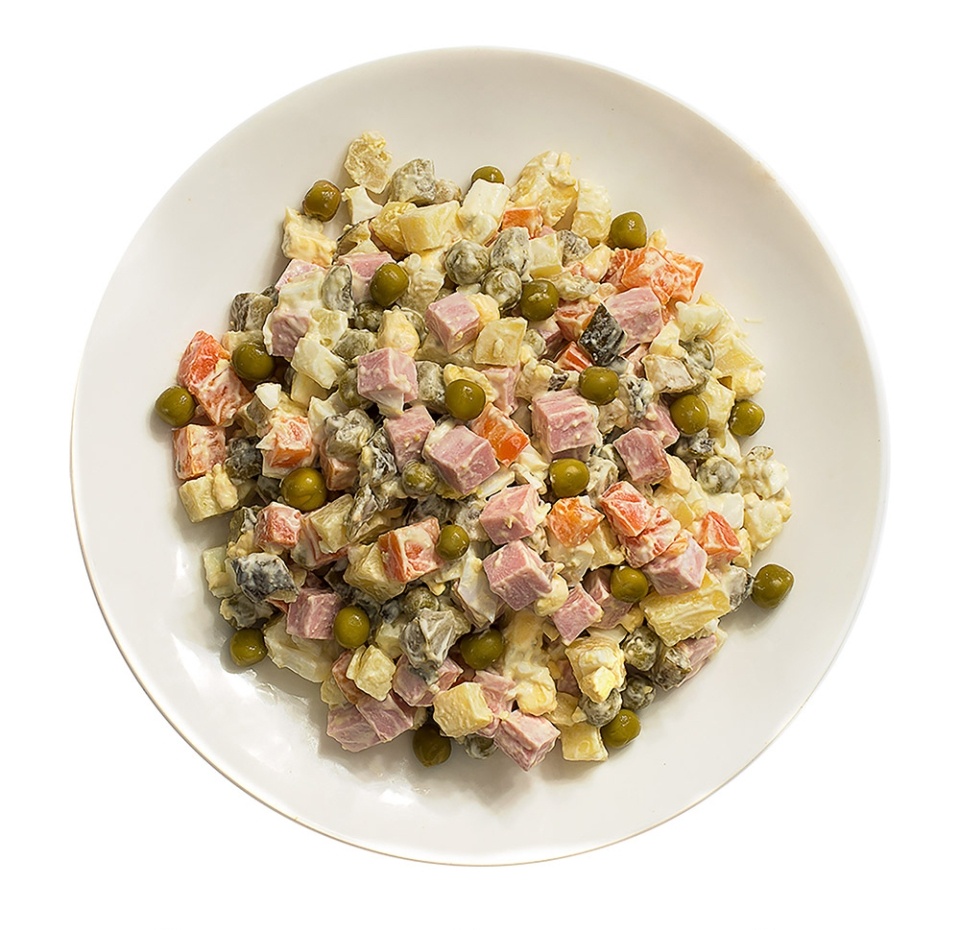 

Салат Азбука Вкуса Оливье с колбасой 500 г