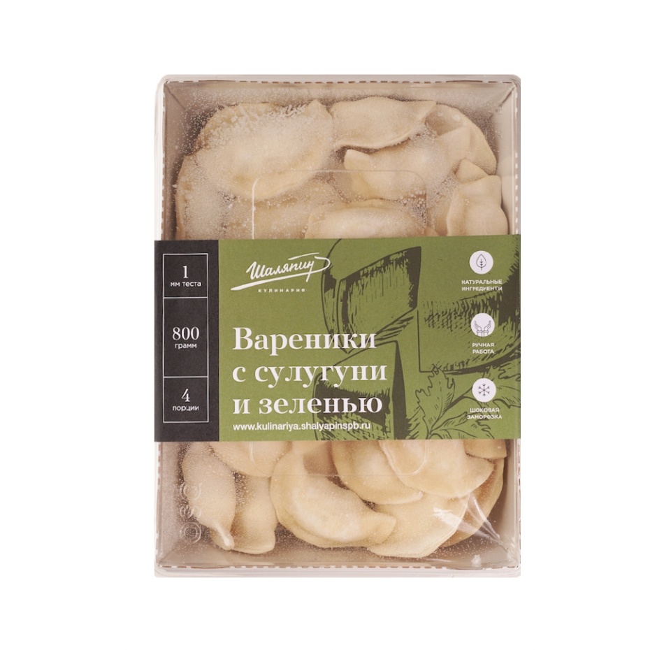 

Вареники Шаляпин с сулугуни и зеленью, Россия 800 г