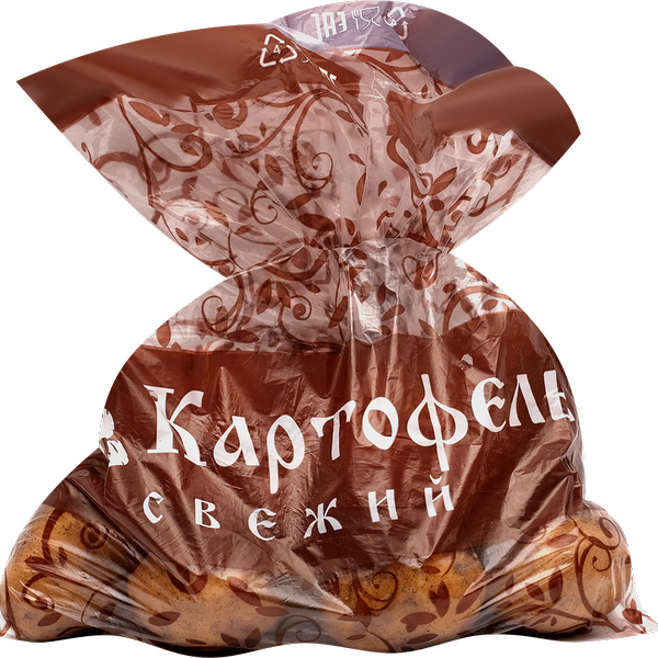 Картофель белый новый урожай, вес до 3.0 кг