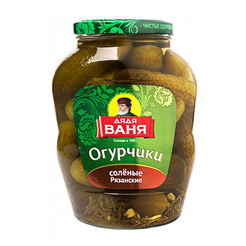 Огурцы соленые Дядя Ваня Рязанские
