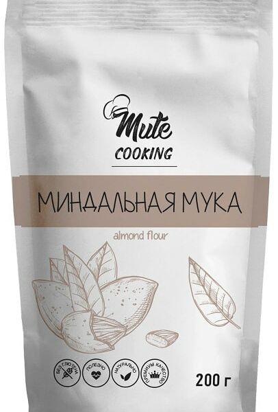 Мука Mute Cooking Миндальная 200г