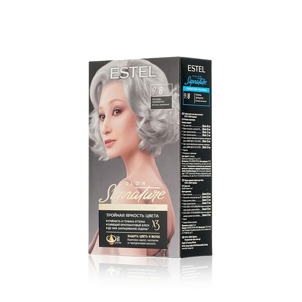 Стойкая краска для волос Estel Color Signature т.9/8 Роскошь перламутра 145 мл