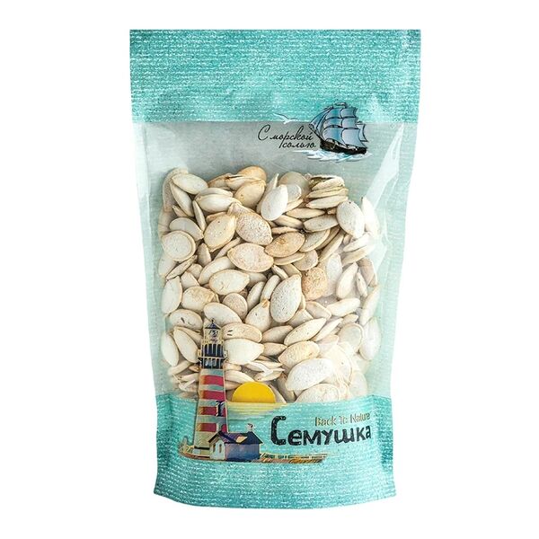 Семена тыквы жареные Семушка с морской солью