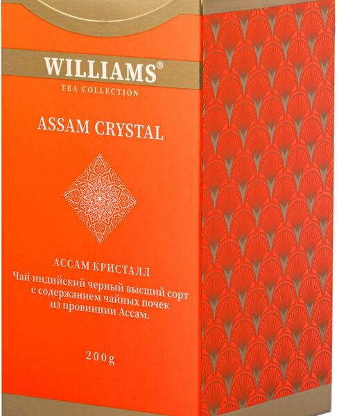 Чай черный WIlliams Assam crystal 200г