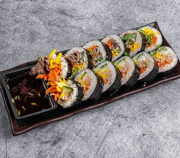 Кимпаб с говядиной