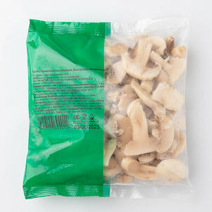 Грибы шампиньоны резанные, быстрозаморозка