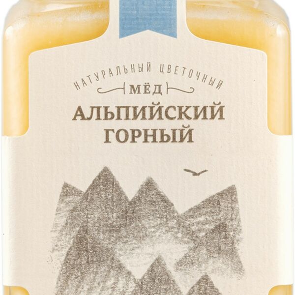 Мёд цветочный натуральный Медовый дом Альпийский горный