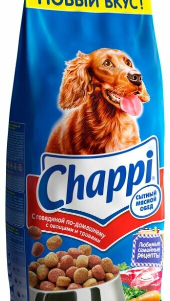 Корм для собак Chappi говядина