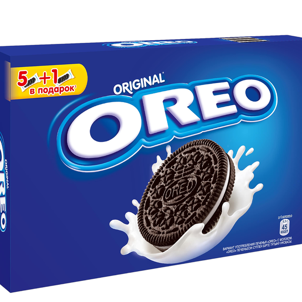 Печенье OREO с какао и начинкой с ванильным вкусом, 228г