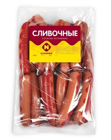 Сосиски Останкино Сливочные вареные