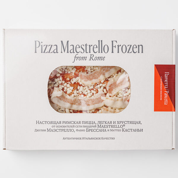 Пицца Maestrello Римская панчетта 415г