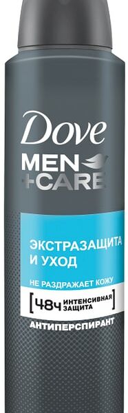 Антиперспирант-дезодорант Дав аэрозоль экстразащита и уход 48ч защиты 0% спирта 150мл