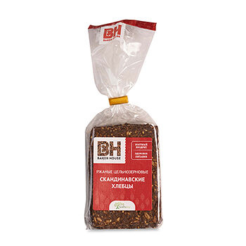 Хлебцы Baker House Скандинавские ржаные цельнозерновые