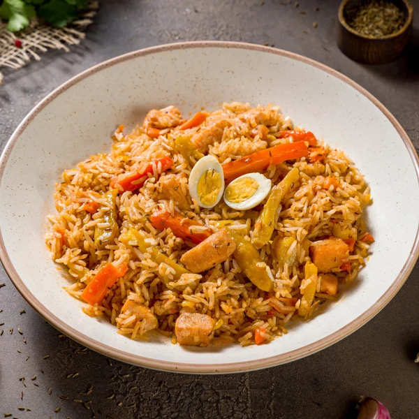 Плов с цыплёнком