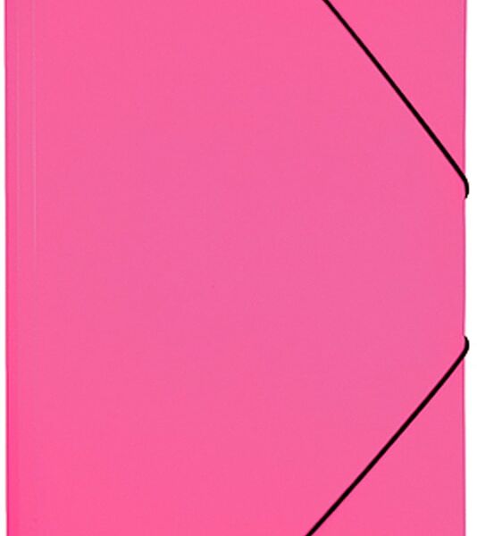 Папка Hatber HD Diamond Neon с клапанами А4 розовая