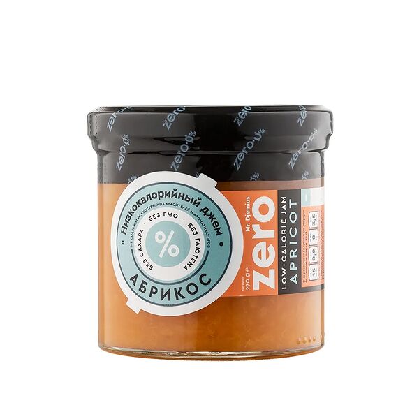 Джем Mr. Djemius Zero Абрикос низкокалорийный 270г