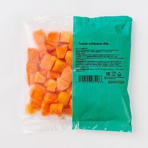Тыква кубиками замороженная