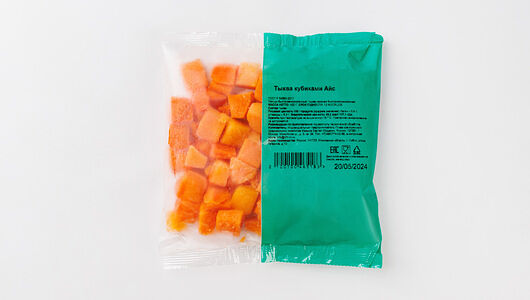 Тыква кубиками замороженная