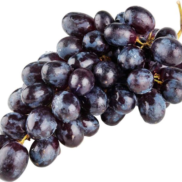 Виноград темный без косточек фасованный вес