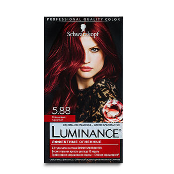 Краска для волос Schwarzkopf Luminance, 5.88 Глянцевый красный