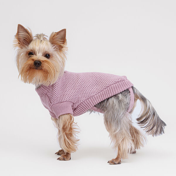 Свитер Petmax лавандовый M