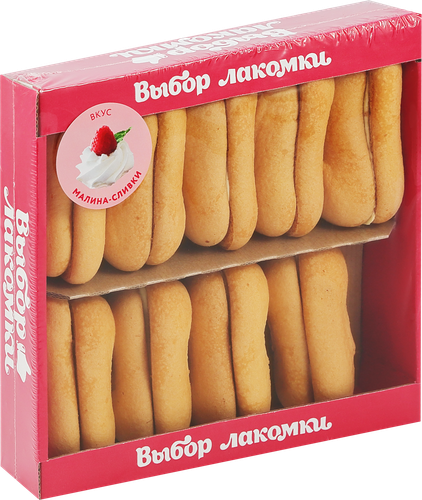 

Печенье Выбор лакомки сдобное с малиновой начинкой 500 г