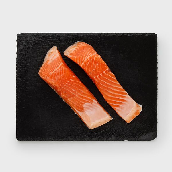 Форель филе-кусок на коже замороженный 