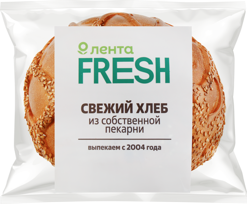 

Хлеб Лента Fresh Домашний с кунжутом на закваске 250 г