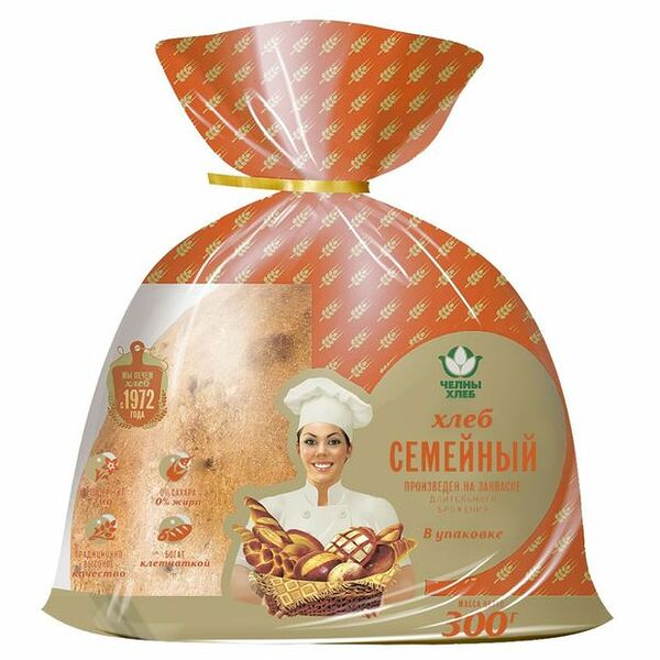 Хлеб Челны-Хлеб Семейный новый нарезка