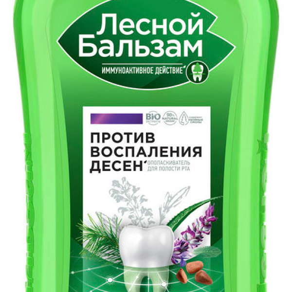 Ополаскиватель против воспаления десен Лесной бальзам