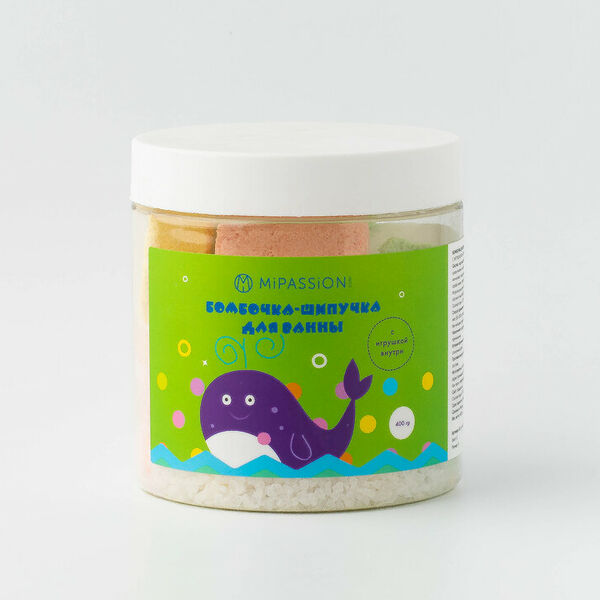 Бомбочка для ванны Африка с игрушкой внутри