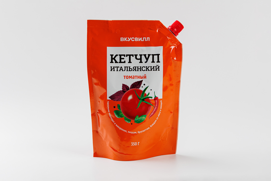 

Кетчуп ВкусВилл Итальянский, 350 г