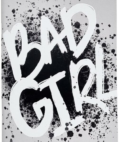 Тетрадь общая Be Smart Bad Girl Черное пятно 150*210мм клетка 48л