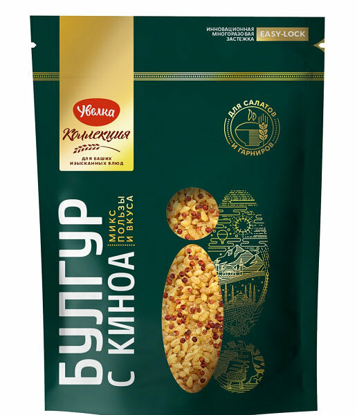 Смесь круп Увелка булгур с киноа