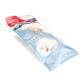 Треска замороженная Бухта изобилия Атлантическая филе-кусок без кожи