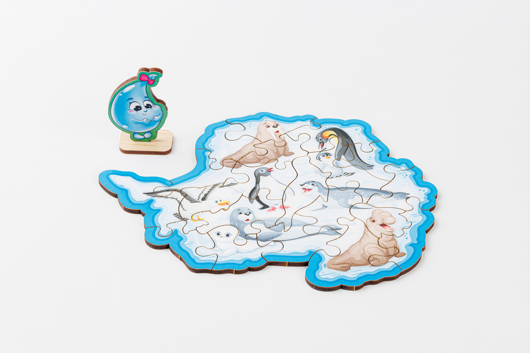 

Пазл в яйце "Животные мира"