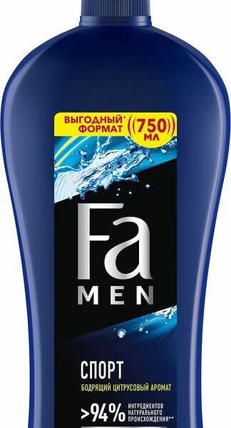 Гель для душа Fa Бодрящий Спорт 750 мл