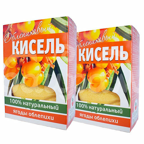 Кисель Травы Башкирии 200гр Облепиховый карт/уп