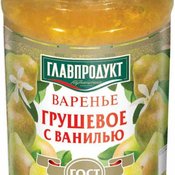 Варенье Главпродукт груша-ваниль