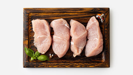 Медальон из филе индейки вес