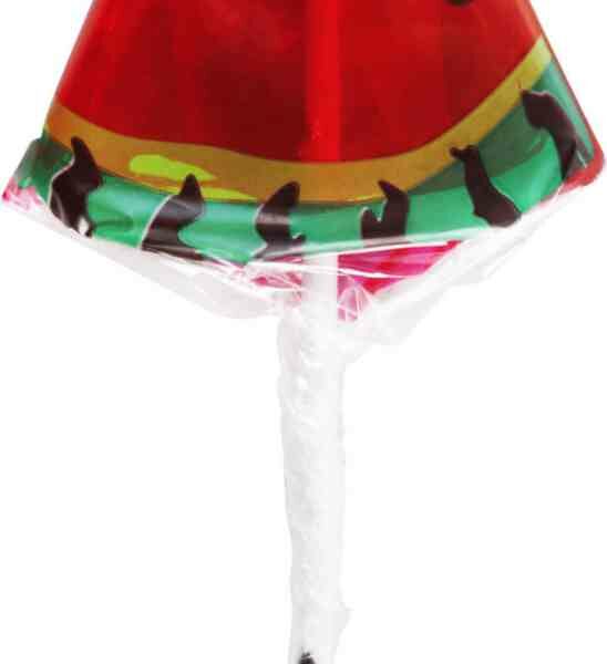 Карамель леденцовая  на палочке Петруша со вкусом Арбуза