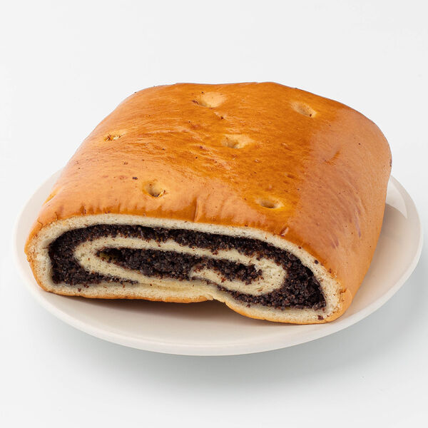 Рулет с маковой начинкой, половинка