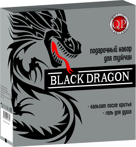 

Набор подарочный мужской Q.P. Black Dragon