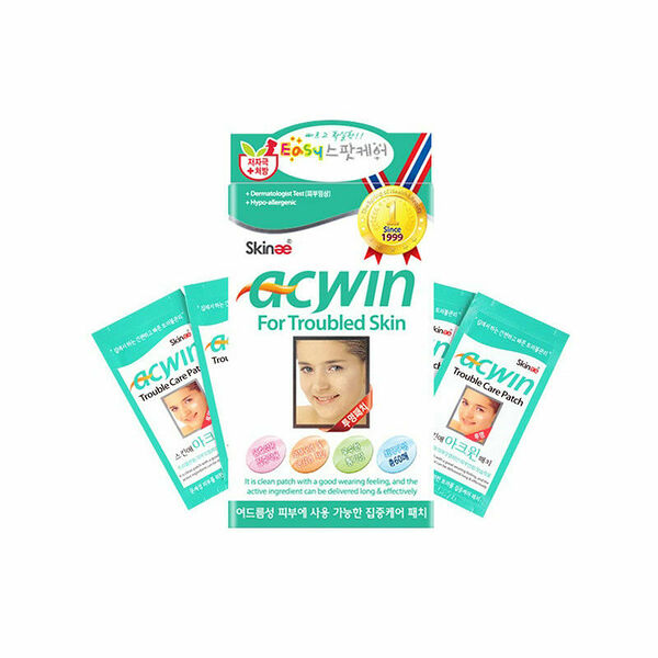 Патчи Skinae Acwin Acne Blemish Trouble Spot Pimple для проблемной кожи прозрачные