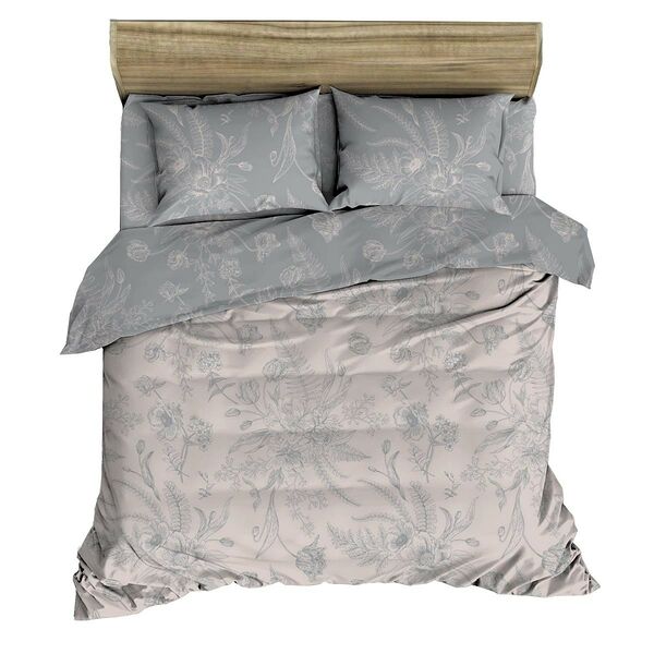 Комплект постельного белья Bouquet, 2-сп, нав. 50х70 см, перкаль, диз. 344