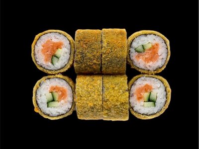 Сяке темпура